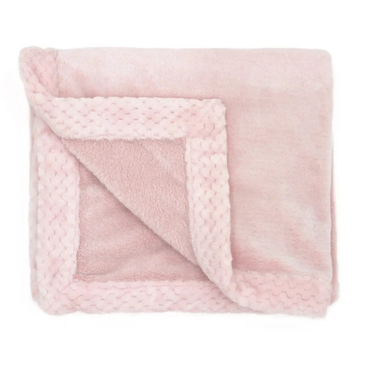 Aden + Anais Blush Pink Plush Blanket