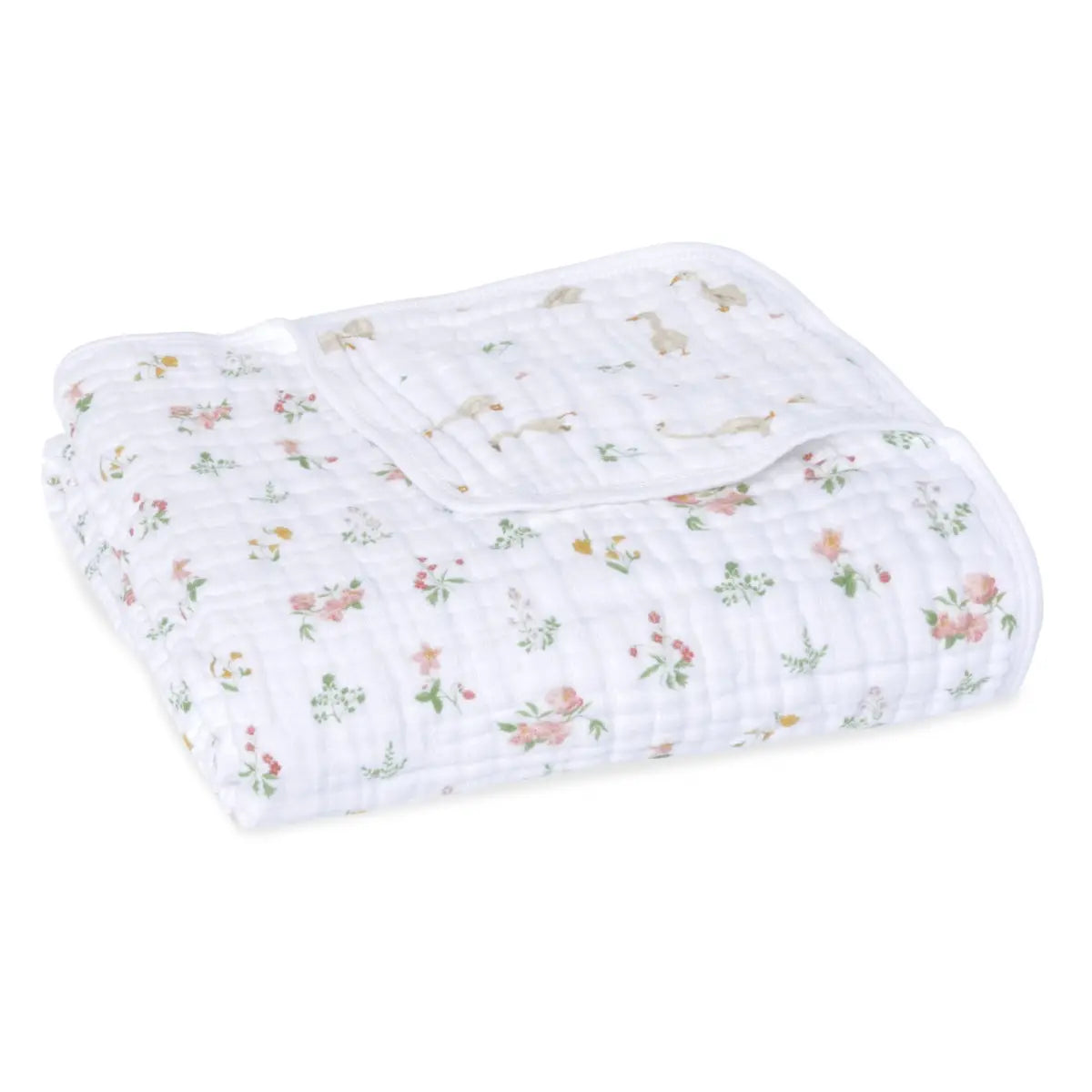 Aden + Anais Country Floral Muslin Blanket